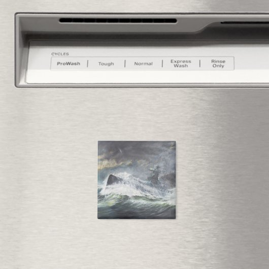 Graf Spee kommt am 3. November in den Indischen Oz Magnet (In Situ (Geschirrspüler))