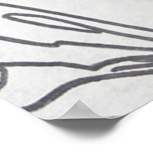 Graf tat poster (Ecke)