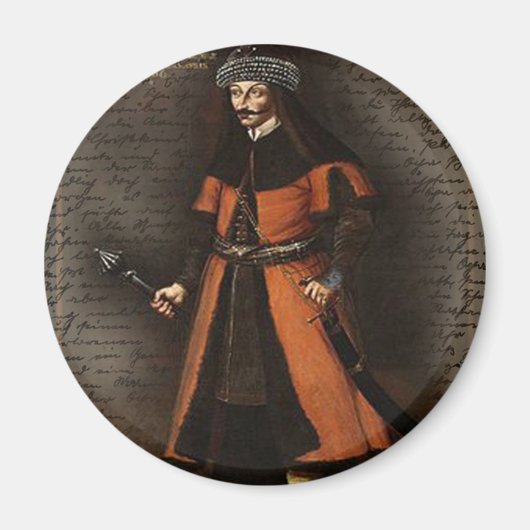 Graf Vlad Dracula Magnet (Vorne)