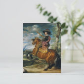 Graf von Olivares von Diego Velazquez 1634 Postkarte (Stehend Vorderseite)