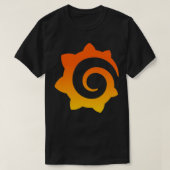 Grafana Icon Dark Mode T-Shirt (Design vorne)