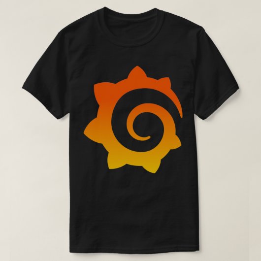 Grafana Icon Dark Mode T-Shirt (Design vorne)