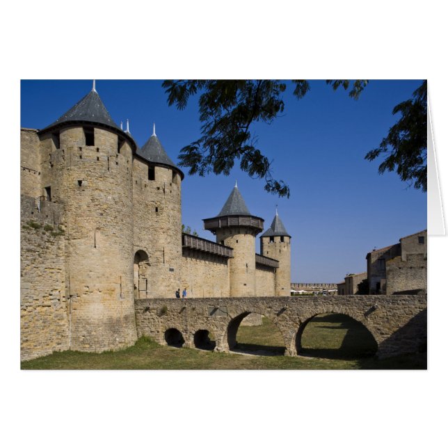 Grafen Castle, Carcassonne, Aude, Languedoc, (Vorderseite (Horizontal))