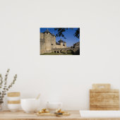 Grafen Castle, Carcassonne, Aude, Languedoc, Poster (Küche)