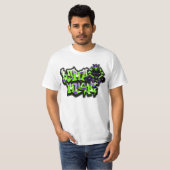 Graff Kat (Slimer u. lila Geister) T-Shirt (Vorne ganz)