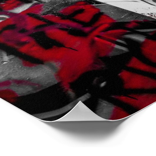 Graffiliated Bunker Odiorne Staat Park Poster (Ecke)