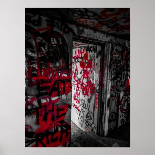 Graffiliated Bunker Odiorne Staat Park Poster (Vorne)