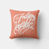 GRAFFIT DRIPPING PAINT KISSEN (Vorderseite)