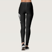 GRAFFIT DRIPPING PAINT LEGGINGS (Rückseite)