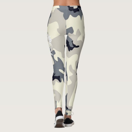 GRAFFIT DRIPPING PAINT LEGGINGS (Rückseite)