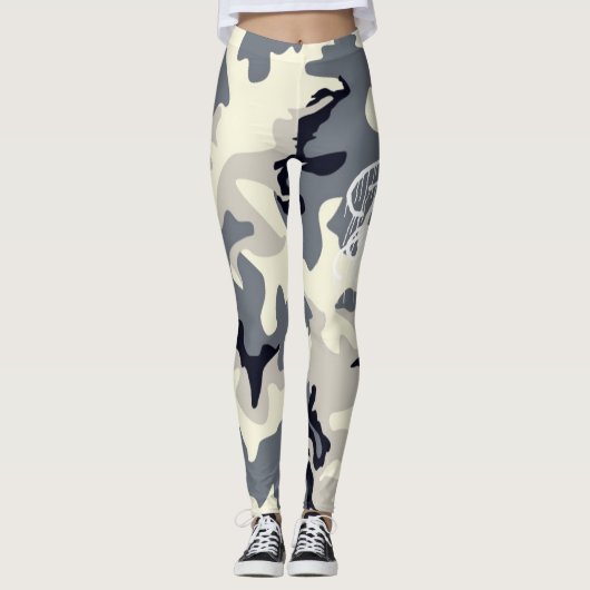 GRAFFIT DRIPPING PAINT LEGGINGS (Vorderseite)