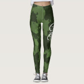 GRAFFIT DRIPPING PAINT LEGGINGS (Vorderseite)
