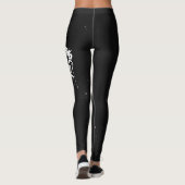 GRAFFIT DRIPPING PAINT LEGGINGS (Rückseite)