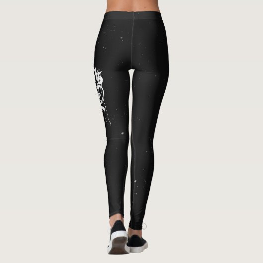 GRAFFIT DRIPPING PAINT LEGGINGS (Rückseite)