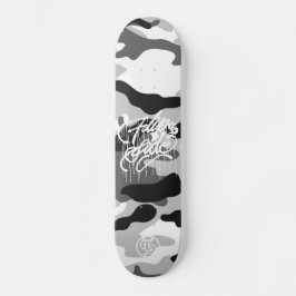 GRAFFIT DRIPPING PAINT SKATEBOARD