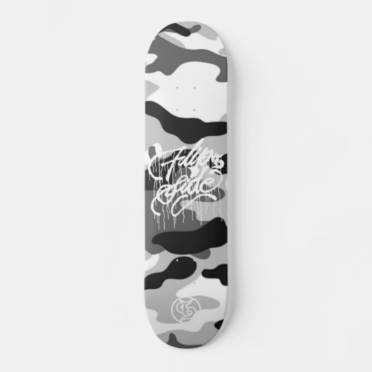 GRAFFIT DRIPPING PAINT SKATEBOARD (Vorderseite)
