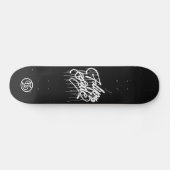 GRAFFIT DRIPPING PAINT SKATEBOARD (Horizontal)