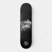 GRAFFIT DRIPPING PAINT SKATEBOARD (Vorderseite)