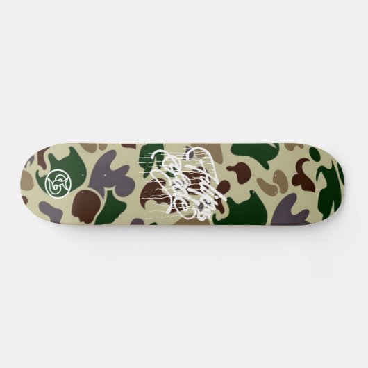 GRAFFIT DRIPPING PAINT SKATEBOARD (Horizontal)