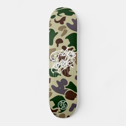GRAFFIT DRIPPING PAINT SKATEBOARD (Vorderseite)