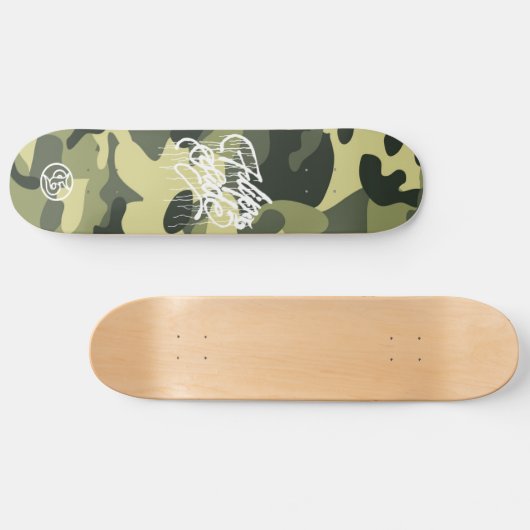 GRAFFIT DRIPPING PAINT SKATEBOARD (Horizontal)