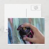 Graffiti 002 postkarte (Vorne/Hinten)