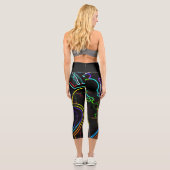 Graffiti 10 lecapa capri leggings (Rückseite)