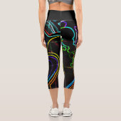 Graffiti 10 lecapcnm capri leggings (Rückseite)