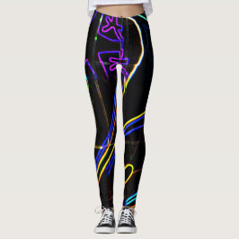 Graffiti 10 lecna leggings