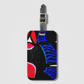 Graffiti 11 bc ltcna gepäckanhänger (Vorderseite Vertikal)