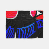 Graffiti 11 fbcnm fleecedecke (Vorderseite (Horizontal))