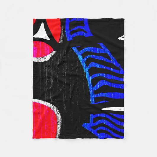 Graffiti 11 fbcnm fleecedecke (Vorderseite)