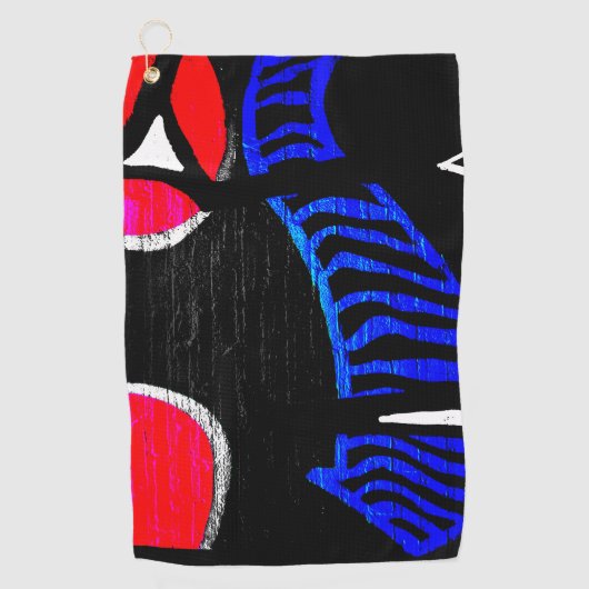 Graffiti 11 gtcna golfhandtuch (Vorderseite)