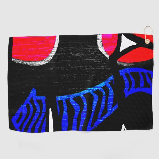 Graffiti 11 Gtcnm Golfhandtuch (Horizontal)