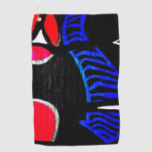 Graffiti 11 Gtcnm Golfhandtuch (Vorderseite)