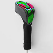 Graffiti 12 dccnm golf headcover (angewinkelt)