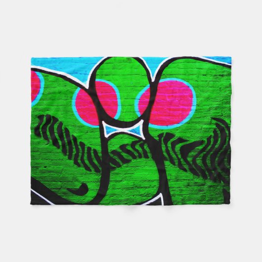 Graffiti 12 fbcnm fleecedecke (Vorderseite (Horizontal))