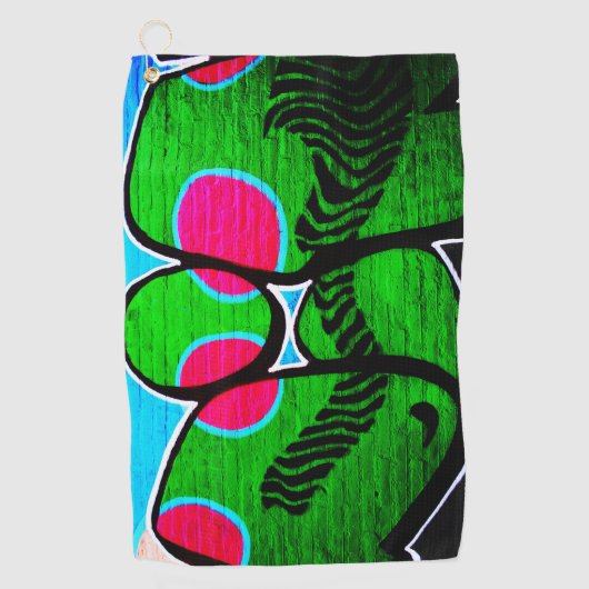 Graffiti 12 Gtcnm Golfhandtuch (Vorderseite)