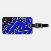 Graffiti 13 cd ltcna gepäckanhänger (Vorderseite horizontal)