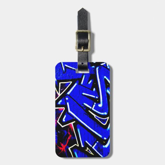 Graffiti 13 cd ltcna gepäckanhänger (Vorderseite vertikal)