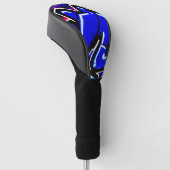 Graffiti 13 dccn golf headcover (angewinkelt)