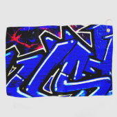 Graffiti 13 Gtcnm Golfhandtuch (Horizontal)