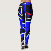 Graffiti 13 lecnm leggings (Rückseite)