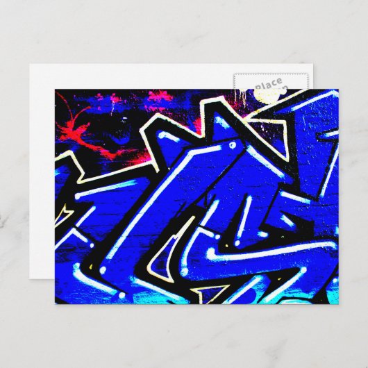 Graffiti 13 pc arc2 postkarte (Vorne/Hinten)