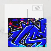 Graffiti 13 pccn postkarte (Vorne/Hinten)