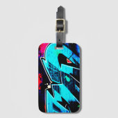 Graffiti 14 bc ltcnm gepäckanhänger (Vorderseite Vertikal)