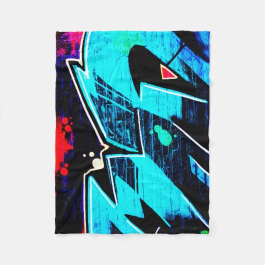 Graffiti 14 bm fleecedecke (Vorderseite)