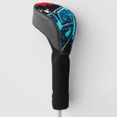 Graffiti 14 dccnm golf headcover (angewinkelt)