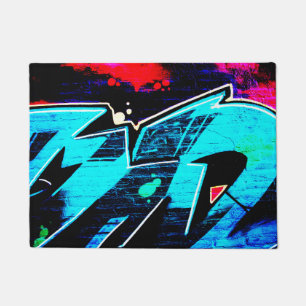 Graffiti 14 dmcn fußmatte