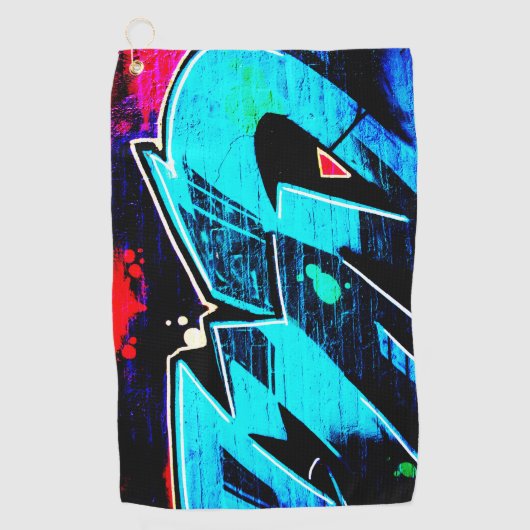 Graffiti 14 gtcna golfhandtuch (Vorderseite)